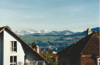 The view from your first home (Männedorf, Switzerland)